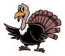 A animated Turkey
